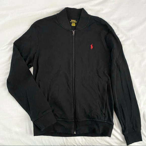 SOLD🛍 Men’s Polo Ralph Lauren zip up top M - Picture 1 of 4